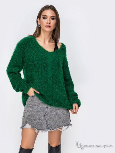 Джемпер Dressa, цвет зеленый