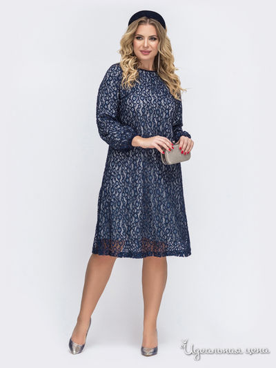 Платье Dressa, цвет темно-синий