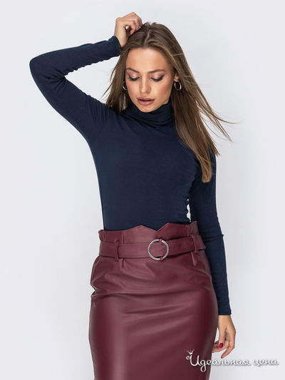 Водолазка Dressa, цвет темно-синий