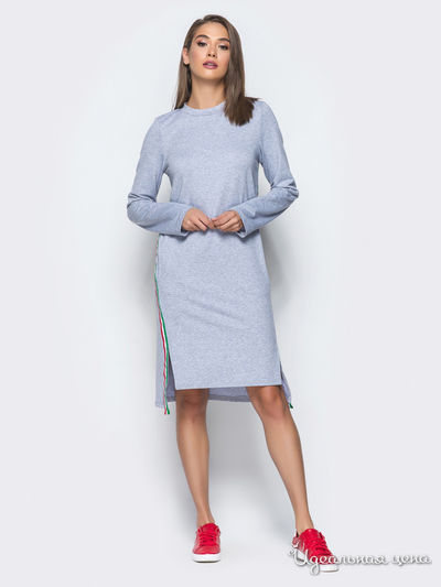 Платье Dressa, цвет серый