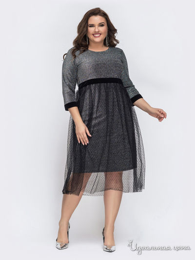 Платье Dressa, цвет серый