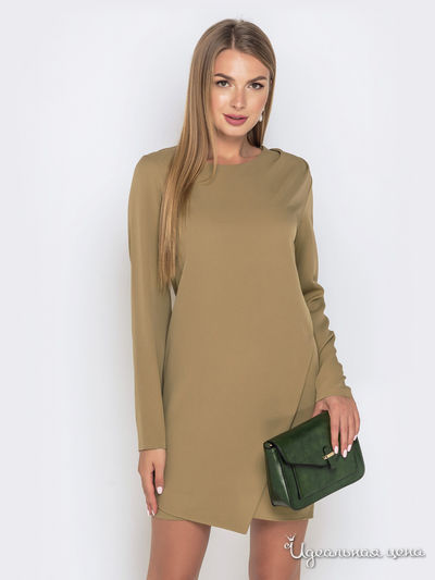 Платье Dressa, цвет хаки