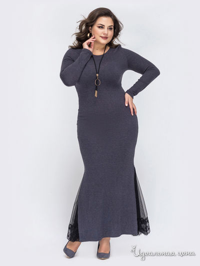 Платье Dressa, цвет серый