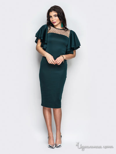 Платье Dressa, цвет зеленый