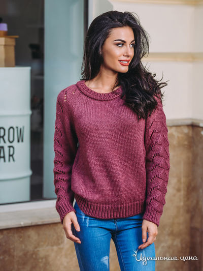 Джемпер Dressa, цвет бордовый