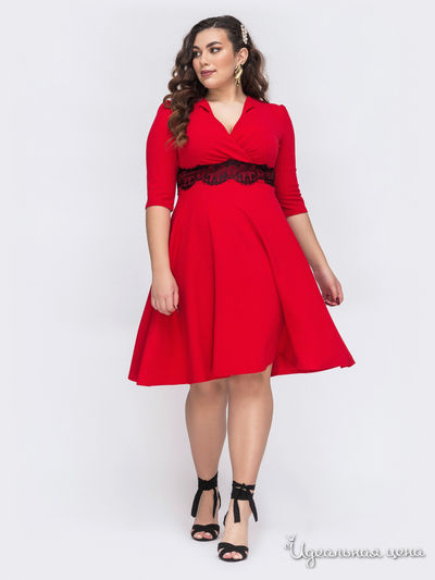 Платье Dressa, цвет красный