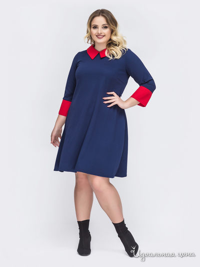 Платье Dressa, цвет темно-синий