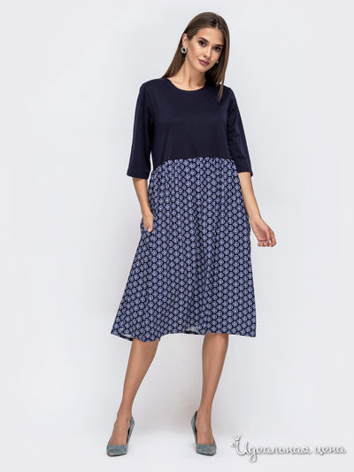 Платье Dressa, цвет темно-синий