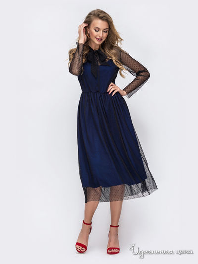 Платье Dressa, цвет синий