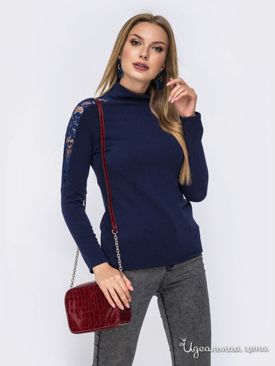 Водолазка Dressa, цвет синий