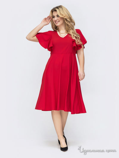 Платье Dressa, цвет красный