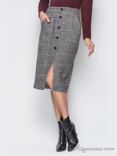 Юбка Dressa, цвет серый