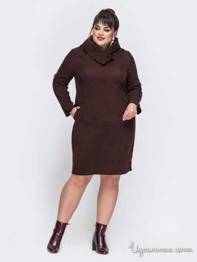 Платье Dressa, цвет бордовый