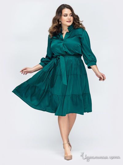 Платье Dressa, цвет темно-зеленый