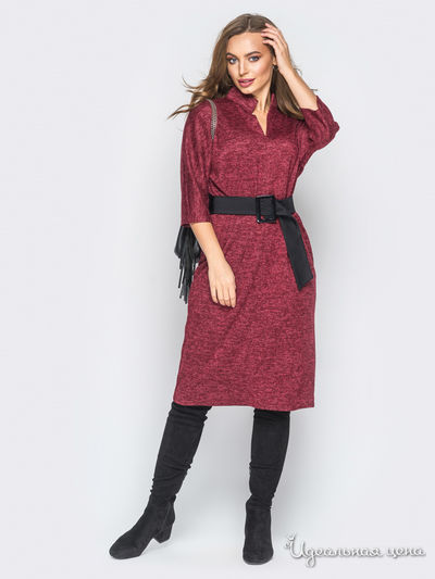 Платье Dressa, цвет бордовый