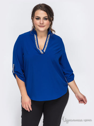 Блуза Dressa, цвет синий