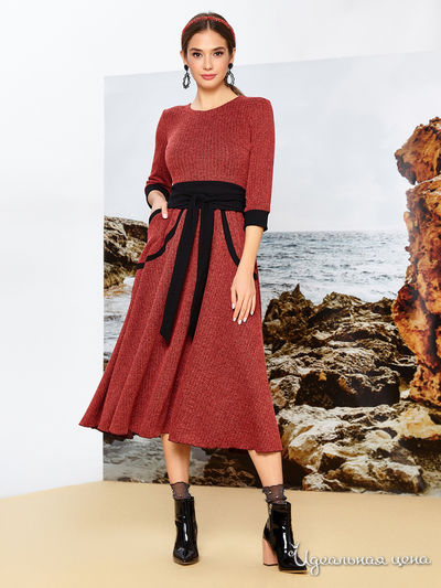 Платье Dressa, цвет красный