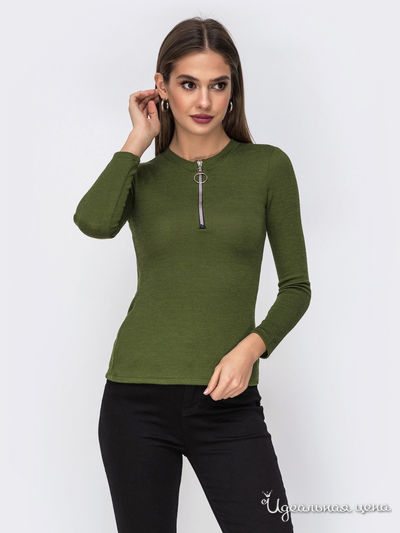 Водолазка Dressa, цвет хаки