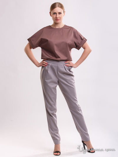 Блуза Indreams, цвет коричневый