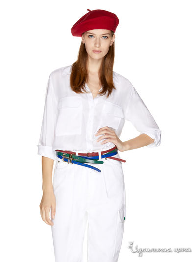 Рубашка United Colors Of Benetton, цвет белый