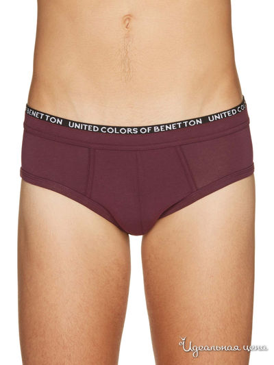 Трусы-слипы United Colors Of Benetton, цвет бордовый