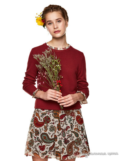Джемпер United Colors Of Benetton, цвет бордовый