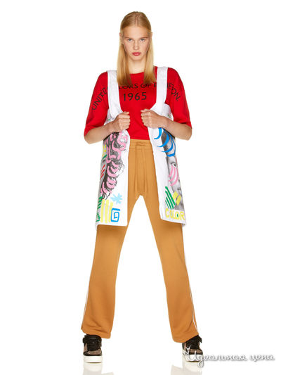 Брюки United Colors Of Benetton, цвет коричневый