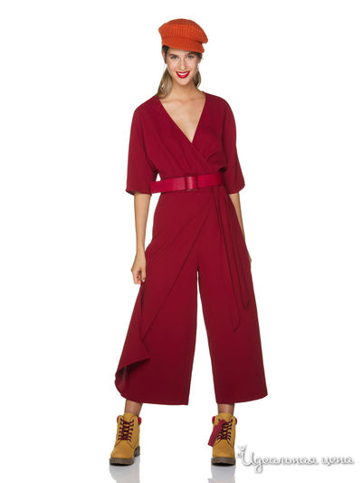 Комбинезон United Colors Of Benetton, цвет бордовый