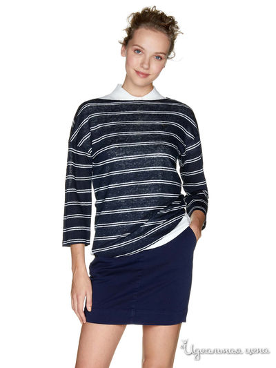 Лонгслив United Colors Of Benetton, цвет темно-синий