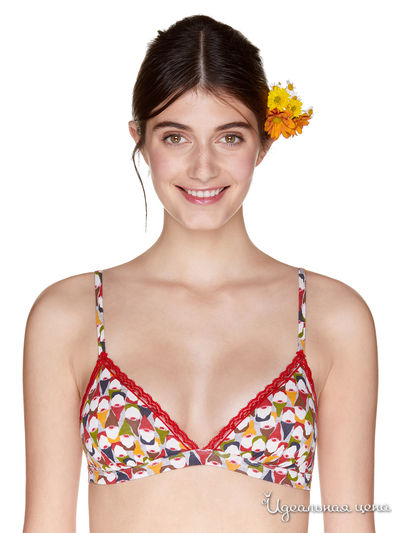 Бюстгальтер United Colors Of Benetton, цвет красный