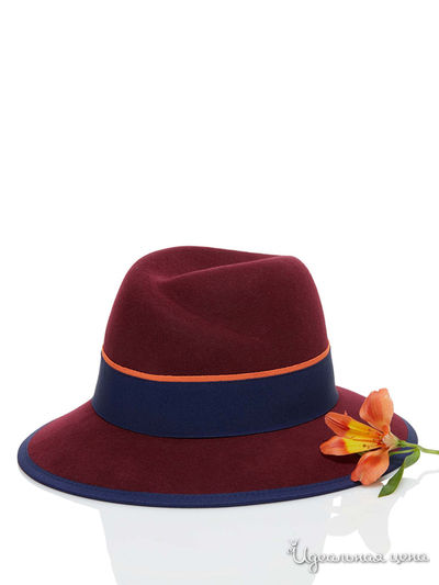 Шляпа United Colors Of Benetton, цвет бордовый
