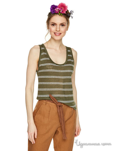 Майка United Colors Of Benetton, цвет хаки