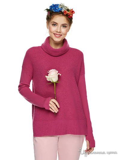 Свитер United Colors Of Benetton, цвет розовый