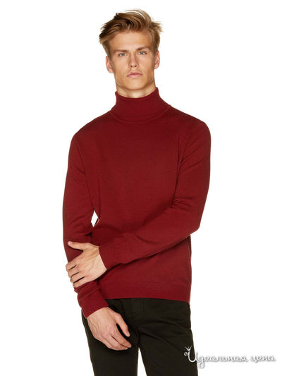 Водолазка United Colors Of Benetton, цвет бордовый