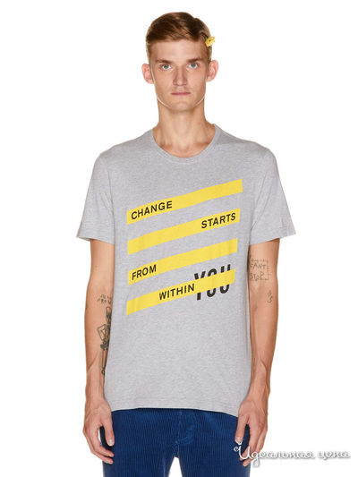 Футболка United Colors Of Benetton, цвет серый