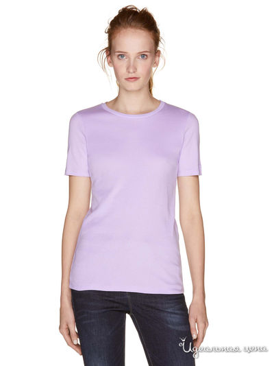 Футболка United Colors Of Benetton, цвет бледно-сиреневый