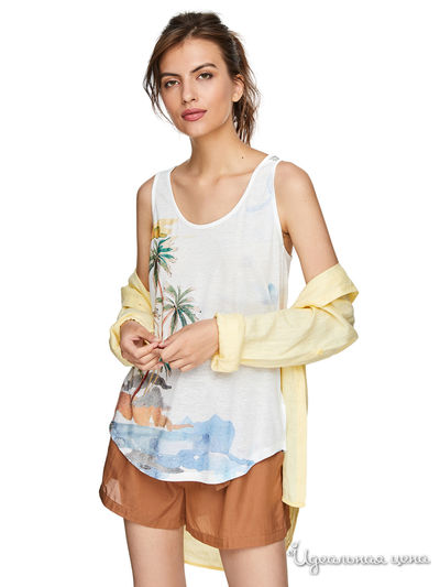 Топ United Colors Of Benetton, цвет белый