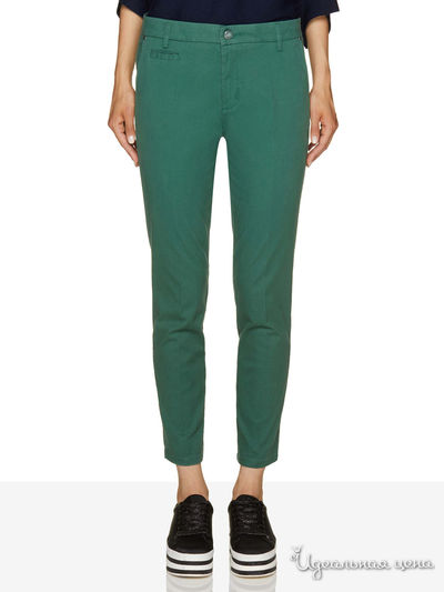 Брюки United Colors Of Benetton, цвет зеленый