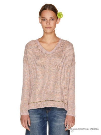 Пуловер United Colors Of Benetton, цвет розовый