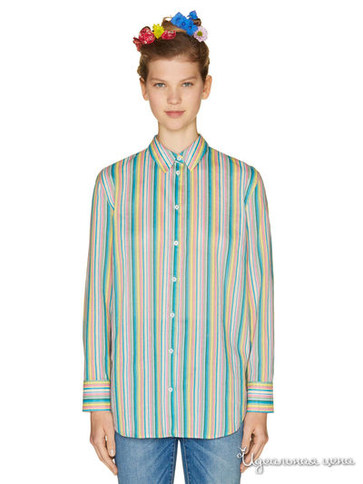 Рубашка United Colors Of Benetton, цвет мультиколор