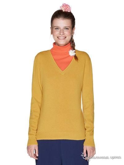 Пуловер United Colors Of Benetton, цвет желтый