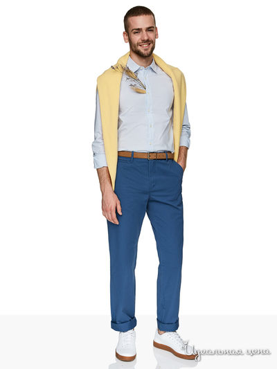 Брюки United Colors Of Benetton, цвет синий