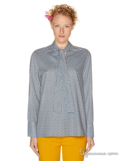 Блуза United Colors Of Benetton, цвет голубой