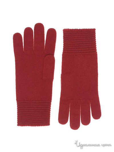 Перчатки United Colors Of Benetton, цвет бордовый