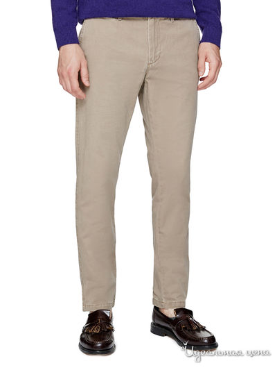 Брюки United Colors Of Benetton, цвет светло-коричневый