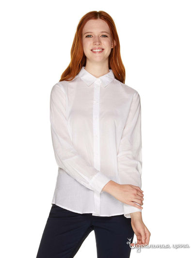 Рубашка United Colors Of Benetton, цвет белый