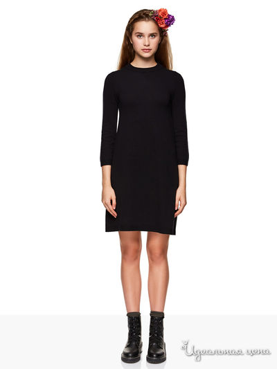 Платье United Colors Of Benetton, цвет черный