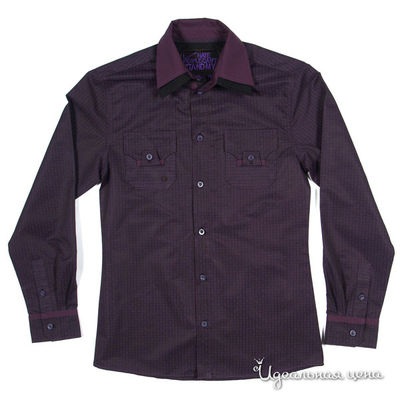 рубашка Ginger, цвет цвет баклажановый/черный