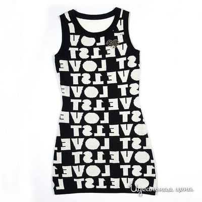 Платье Ginger, цвет цвет черный/экрю