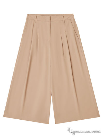 Брюки United Colors Of Benetton, цвет бежевый